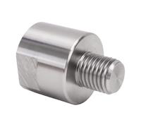 Keenso Lathe Headstock Spindle Adapter High-Strength Design 1-1/4-8 to 1in-8 for Woodworking Projects Steel Faceplate