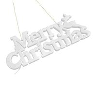 Keenso LED Hanging Christmas Fairy Lights Warm Light Source Battery Powered Lamp for Home Decorations, Parties, Weddings, Plastic Material