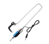 Keenso LED Illuminated Fish Bite Alarm Super Sensitive Indicator Tackle Accessory with Bright Light for Various Diameter of Wires (Blue)