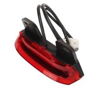Keenso LED Rear Light, ABS Tail Light for 36?60V Motorcycles, Electric Bikes, ATVs, Multi Function Warning with Clear Night Effect