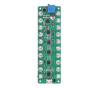 Keenso LED VU Measuring Device with Reversal Connection, Language Control and Melody Light, Ideal for Testing Sound Levels in Music Productions (plastic, 10 Cm X 3 Cm)