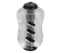 Keenso Lightweight Baitcaster Handle, Comfortable Grip Design, Enhanced Stability, Easy Installation, Durable Performance, Made From Acrylic and Alloy, Unique Gourd Shape for Control (Black)