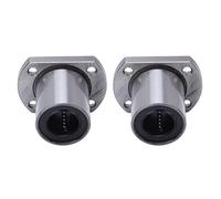 Keenso Linear Ball Bearing, 16mm ID, High Precision | Durable bearing steel material, Low friction resistance, Ideal for CNC machines