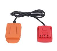 Keenso Lithium Battery Adapter, 1.6m Extension Wire Kit | for 18V lithium ion battery, reduces tool weight, ABS plastic design, suitable for multiple power tools