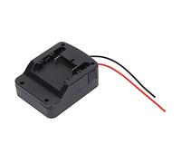 Keenso Lithium Battery -adapter Sliding Style Compact Design for 18 V Electric Tools, Premium Material, Ideal for Specialists, Black Abdominal Muscles
