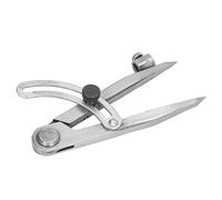 Keenso Long -Lasting Locking Wing -DISCHED Differ TRASIPATION TEATION for Evaluation and Measurement, Flexible Compass Writer for Leather Craft Carriers 125 Mm