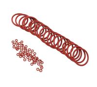 Keenso Long Lasting Sealing Performance Coffee Machine O Ring High Temperature Silicone Brew Group Gasket for Jura Coffee Maker Pods, Reliable Seals for Lovers, Pack of 120 for Professional Baristas
