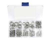 Keenso Long-Term 180PCS Stainless Steel Spring Steel Wyeef Child Kit, Various M2-M10 Sizes for Multiple Applications