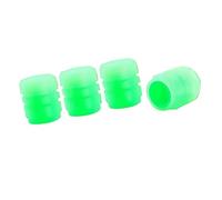 Keenso Luminous Tire Valve Cap Rubber Fluorescent Tyre Valve Stem Cover