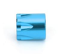 Keenso M4 RC Nut, RC Car Rim Center Cap Car Accessory Wheel Accessory, 4pcs Wheel Rim Center Cap for (Blue)