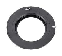 Keenso M42-EF/EF Unify Camera Parts Adapter for Cameras Infinity Focus Mount Metal/Black 5D/5D2/5D3/7D/60D/450D/550D/600D/750D/760D/6.3x6.3x1cm