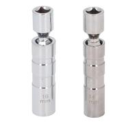 Keenso Magnetic Socket Set 14mm 16 Mm 3/8 Inch Drive - CR V Material - Easy Removal Tool for Car Repair Enthusiasts