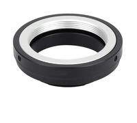 Keenso Manual Lens Adapter Ring Converter Supports Focus to Infinity for FX Mirrorless Camera M39 Mount Lens Black Aluminum 5.4x5.4x1.3cm AV/M Mode