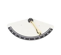 Keenso Marine Clinometer, Bakelite Pendulum Design High Accuracy Angle Inclinometer Gauge with Copper Pointer, for Boats Yachts and RVs