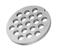 Keenso Meat Grinder Crusher Knife Disc, Strong and Safe, Quickly Get Minced Meat, for Professional Chefs (Small Round Hole 8mm)
