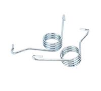 Keenso Metal Parking Brake Arm Spring, 2PCS 7H0615295A Parking Brake Lever Return Spring Replacement for Transporter V 2003-2015