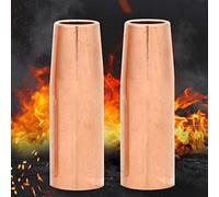 Keenso MIG -WAUSSWAFFENSCHEST 21-37 3/8 Inch 100l for Tweco Mini/#1 - Durable and Heat Resistant 2PCs Nozzle for Torch Match
