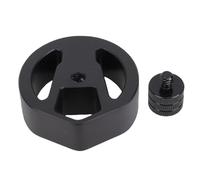 Keenso Mini Dish Tripod Adapter,/4in-20 and 3/8in-16 Threaded Mount Adapter for Star Link