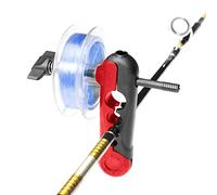 Keenso Mini Fishing Line Spooler Reel Winder Tool, Portable Universal Fish Wrapper Accessory, Tight Reel, Fixing Rod to Prevent Shake