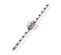 Keenso Miniature Linear Rail Block, 9mm Width, Heavy Load Capacity (260)