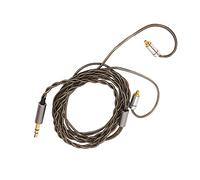 Keenso MMCX Earphone Cable Silver Sadges Copper -Upgrade -Drain for IE300 IE900 SE215 SE846 UE900, Low Earphone Wire for Phon Tabletlaptop, 3.9 Feet Silver Plating Copper