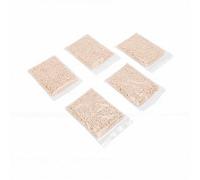 Keenso Molecular Sieve Desiccant Bags 5 Packs, Reusable Dehumidifier with Fast Reactivation for 3D Printers, Toolboxes, and Collectibles, 40g Each