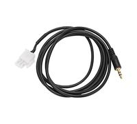 Keenso Motor Aux Cable, 3 Pin to 3.5mm Jack Audio Adapter, with Original Design for Goldwing GL1800 Motorcycle Replacement