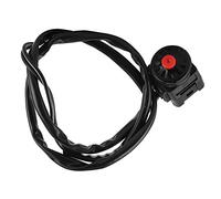 Keenso Motorbike Horn Switch, 7/8inch 22mm Switch Horn Button, Universal Handlebar Motorbike Enduro for Motorcycle Bike ATV Dirt Bike