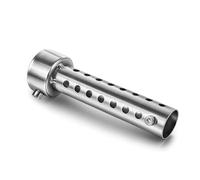 Keenso Motorbike Silencer Muffler, Universal Silver Motorcycle Exhaust Can DB Killer Silencer Muffler Baffle Insert (42mm)