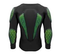 Keenso Motorcycle Armor Shirt Breathable Mesh Riding Armor Shirt with CE Level 2 Shoulder Chest Back Elbow Padding Artificial Elastic Fiber for Street Riders (XL)