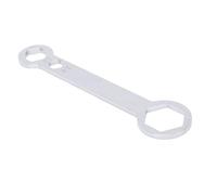 Keenso Motorcycle Axle Wrench, Removal Tool with Etched Size Markings, for Disassembling Front Rear Axles of Most Motorcycles