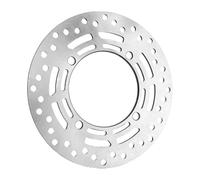 Keenso Motorcycle Front Brake Disc, 220mm High Strength Stainless Steel Replacement with Ventilation Holes for 2019 2021