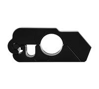 Keenso Motorcycle Grip Lock, Universal CNC Aluminium Alloy Motorcycle Handlebar Brake Lever Lock Vehicle Security (Black)