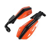 Keenso Motorcycle Hand Guard, ABS Plastic 22mm 7 8in Handlebar Protector with Aerodynamic Design and Two Color Overlay, for Indian Victory (Orange)