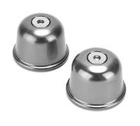 Keenso Motorcycle Handlebar End Caps, CNC Aluminum Alloy Replacement with Anodized Treatment, for Triumph Street Twin Bonneville Scrambler 1200XC 2016 2020 (B gray)