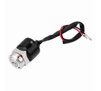 Keenso Motorcycle Ignition Switch with 2 Keys Iron Copper Ignition Switch Key Replacement Lock Easy Installation for CB100 CB125S CT90 Riders