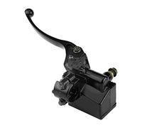 Keenso Motorcycle Master Cylinder, 7/8" 22mm Motorbike Front Hydraulic Brake Lever Master Cylinder for YFZ450 YFM(Black)