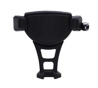 Keenso Motorcycle Phone Holder, Offset Perch Mount with Soft Rubber Padding for Gold Wing GL1800 2018 2024, Fits 4.5 Inch Wide Phones (Black)