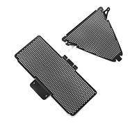 Keenso Motorcycle Radiator Protector Skid Plate Cover, Motorcycle Lower Radiator Guard Grille Bezel Aluminum Alloy Replacement for V2 2020+