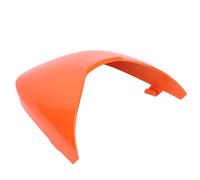 Keenso Motorcycle Rear Seat Cover Cowl, ABS Plastic Replacement for GTS GTV 300, with Shock Absorption and High Temperature, for Enhanced Riding Comfort and Stability (Orange)