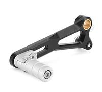Keenso Motorcycle Shift Lever, CNC Aluminum Alloy Gear Shifter Pedal with Roller Rubber Coated Tip, Fit for Z800 Z900 Z1000SX
