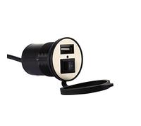 Keenso Motorcycle USB, 12V to 5V Power Port for Handlebar