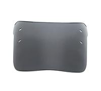 Keenso Motorcycle Windshield, Universal ABS Metal Support 3mm Thick Bubble Design for Wind Protection and Comfort, with AntiCrack Scratch Resistant, Fit for 5 7 Inch Round Headlights (Smoked)