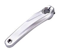 Keenso Mountain Bike Crankset Aluminum Alloy Bike Bicycle Left Crank Arm for 590 610 SLX XT Crankset (Silver)