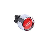 Keenso Multi-functional DC 12V 50A Vehicle Car Engine Start Button Ignition Switch Start Push Button Switch Ignition Starter OFF-(ON) Momentary Switch(Red) Automotive Interior and Exterior
