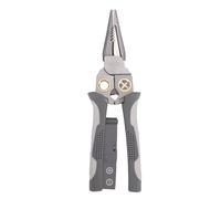 Keenso Multifunctional Wire Stripper 8 in 1 Portable Voltage Tester Cutting Tool for Electricians Projects Stainless Steel