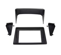 Keenso Navigation Panel Frame, ABS Dash Kit Interior Trim Accessories with Seamless Fitment for Pajero Montero V31 9in Car Navigator