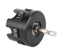 Keenso Nut Driver Bit Set, Aluminum Alloy, Arrow Storage Case Socket Wrench, Ideal for Heavy Duty Applications Like Automotive and Motorcycle Repair