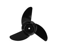 Keenso Outboard Marine Propeller, 3 Blades Propeller Replacement Accessory Fit for 50lb 60lb 68lb 88lb Outboard 12V 24V Motors