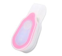 Keenso Outdoor Silicone Clip Light Safety Attach LED Clip-On Night Light (Pink)